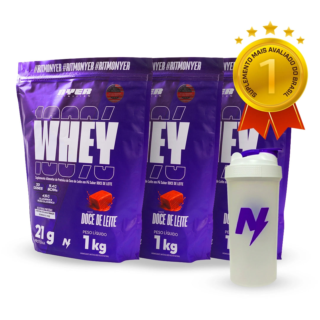 COMBO NYER 03 WHEY + Coqueteleira