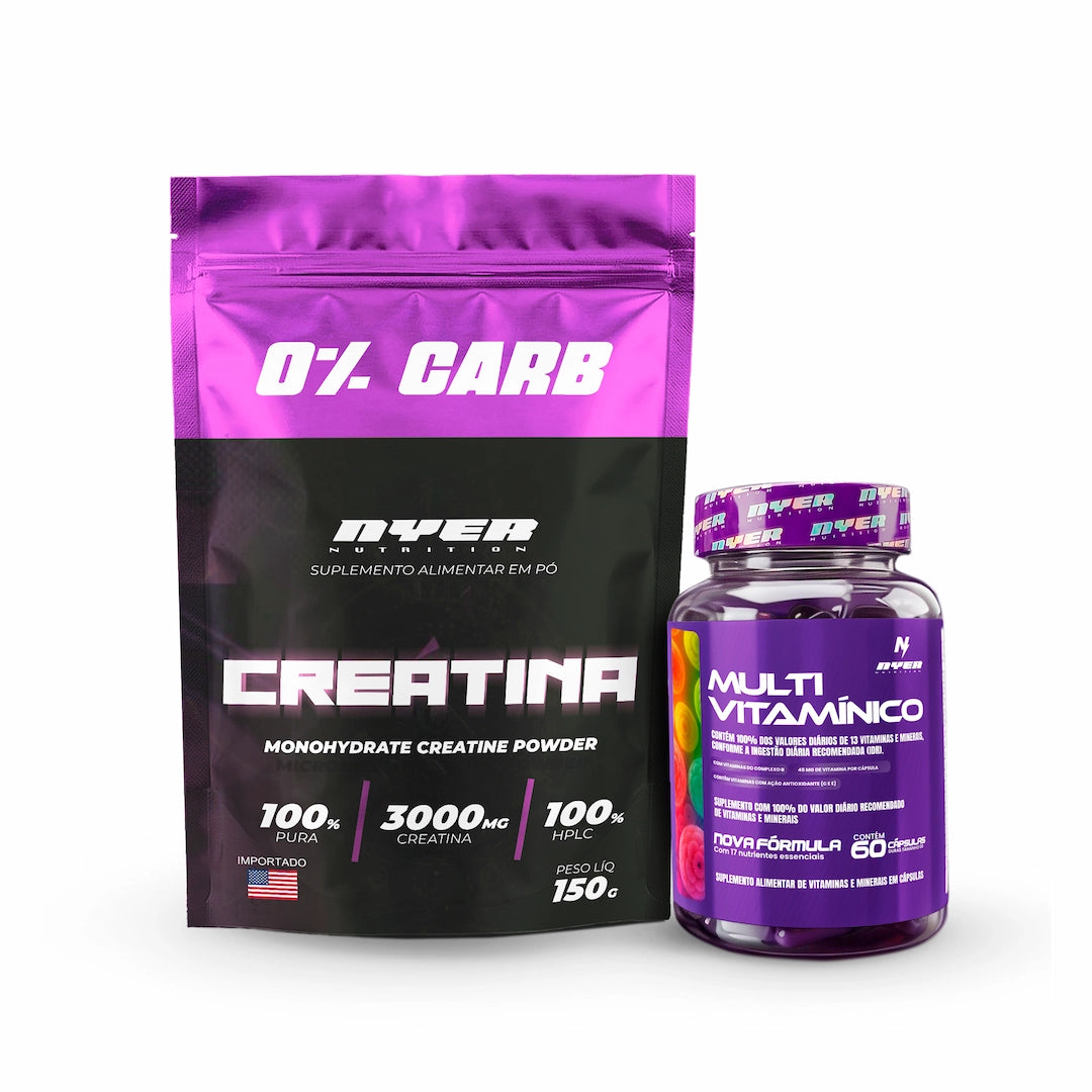 Combo Performance - Creatina + Multivitamínico
