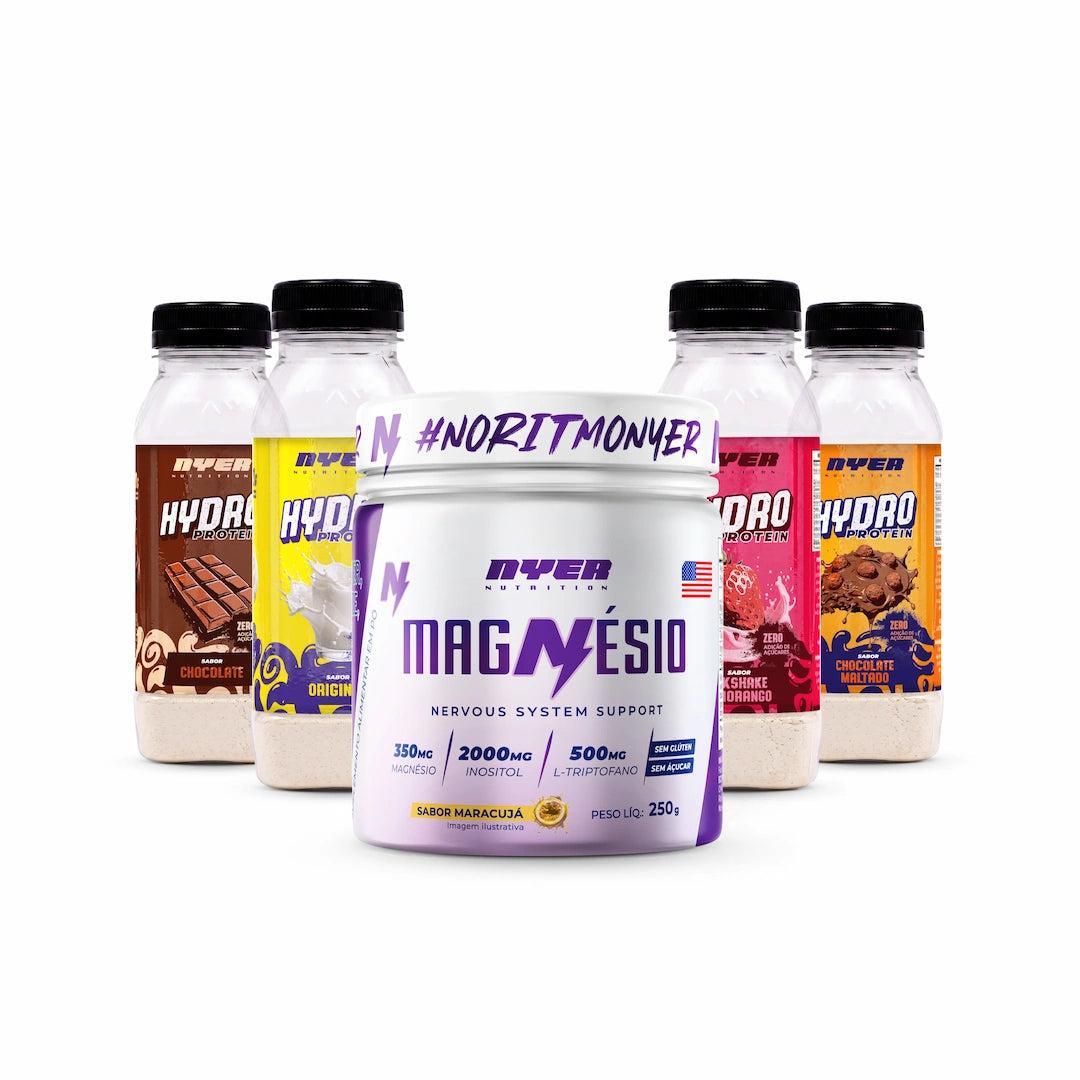 Combo Equilíbrio - 4 monodose Hydro + 1 Magnésio