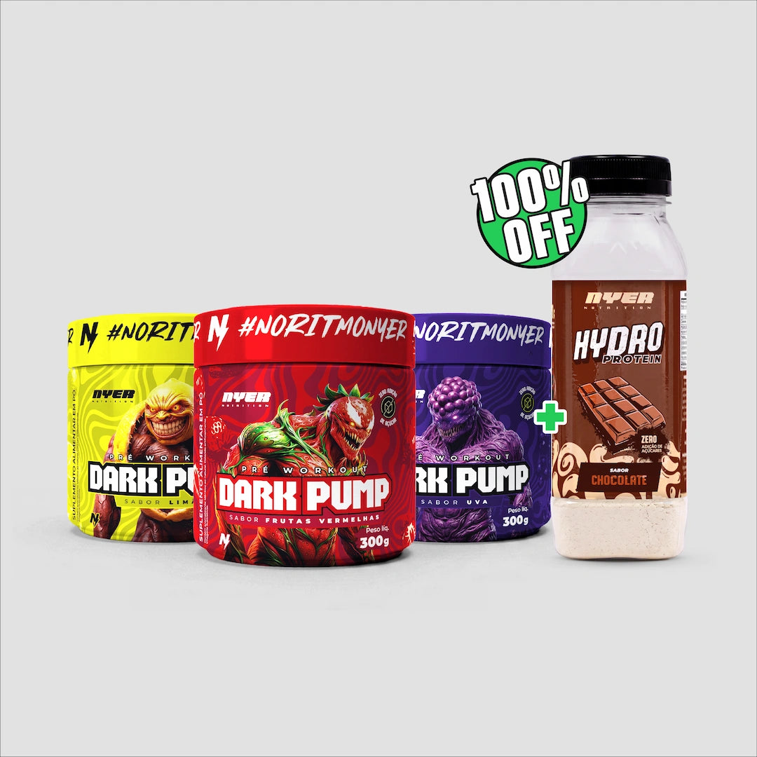 Combo Pump - 3 Dark Pump - 1 monodose de BRINDE