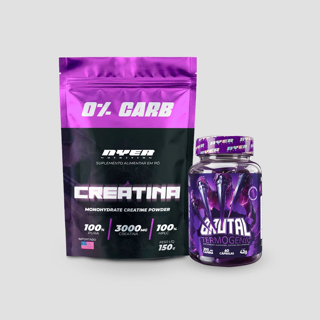 Combo Força - Creatina + Termogênico
