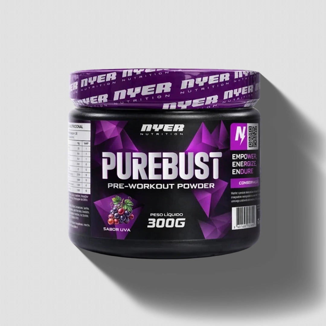 Pré-Treino Purebust 300g NYER Nutrition