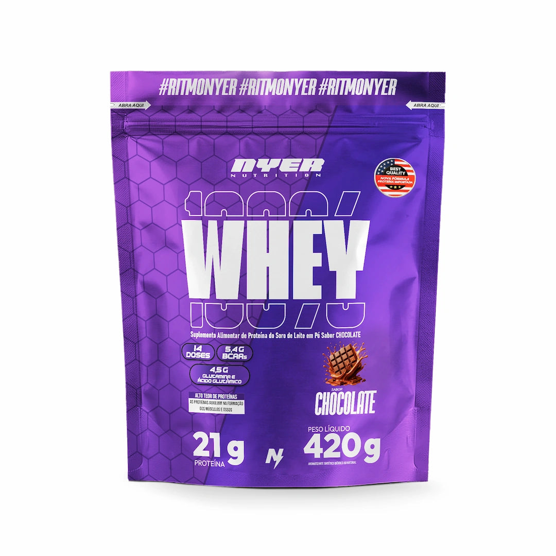 Whey Protein 420G NYER NUTRITION - LANÇAMENTO
