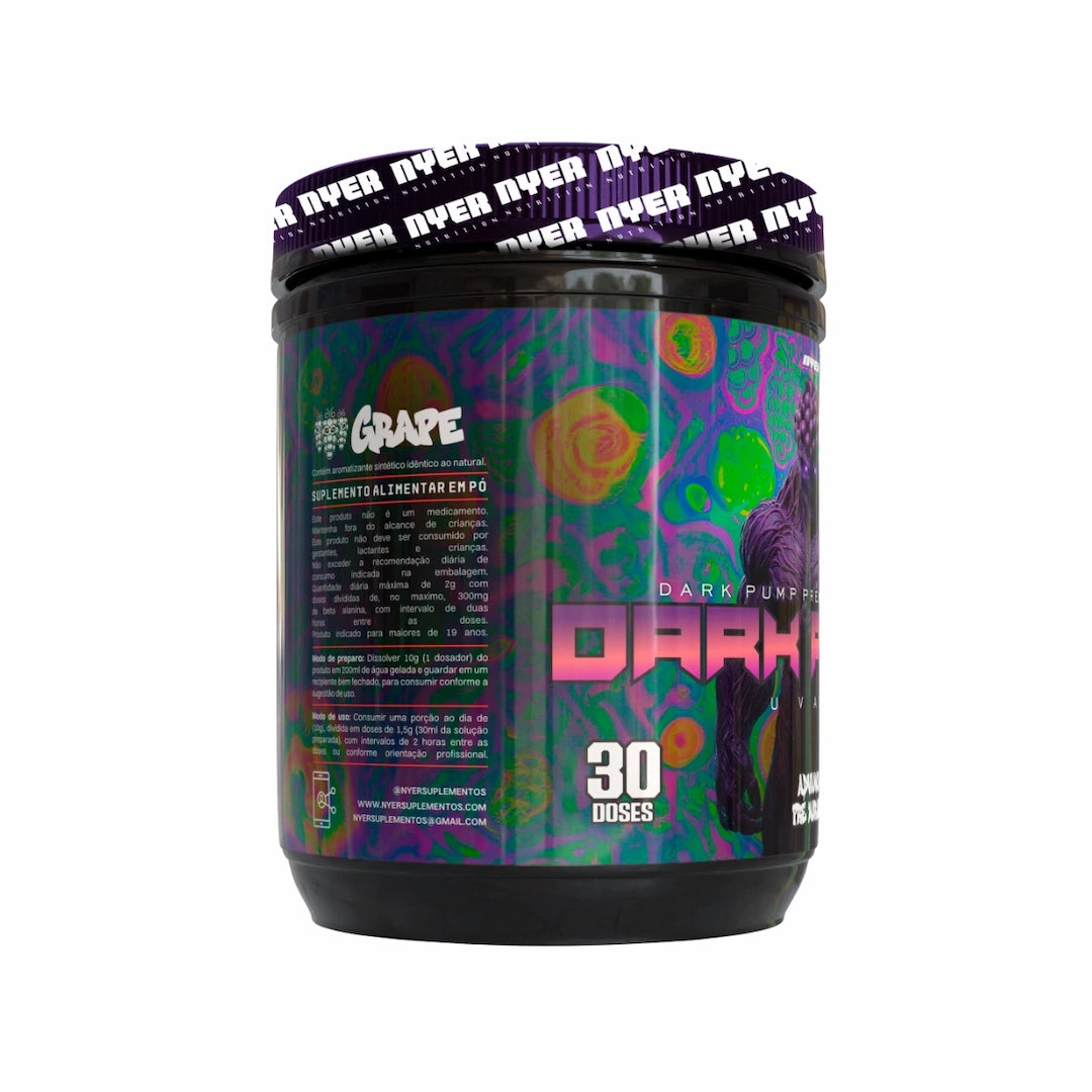 Pré Treino Dark Pump 300g - NYER NUTRITION