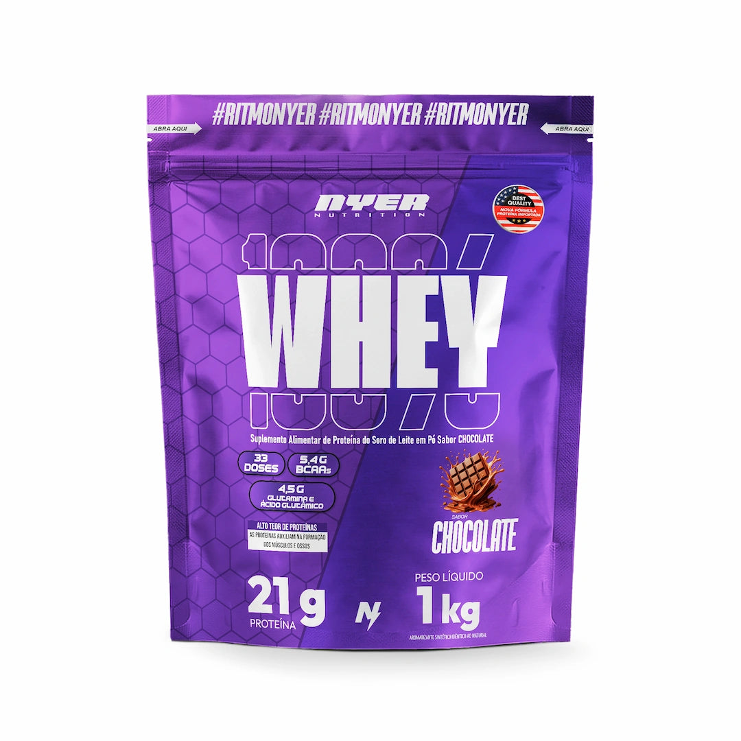Whey Protein 1KG NYER NUTRITION - LANÇAMENTO