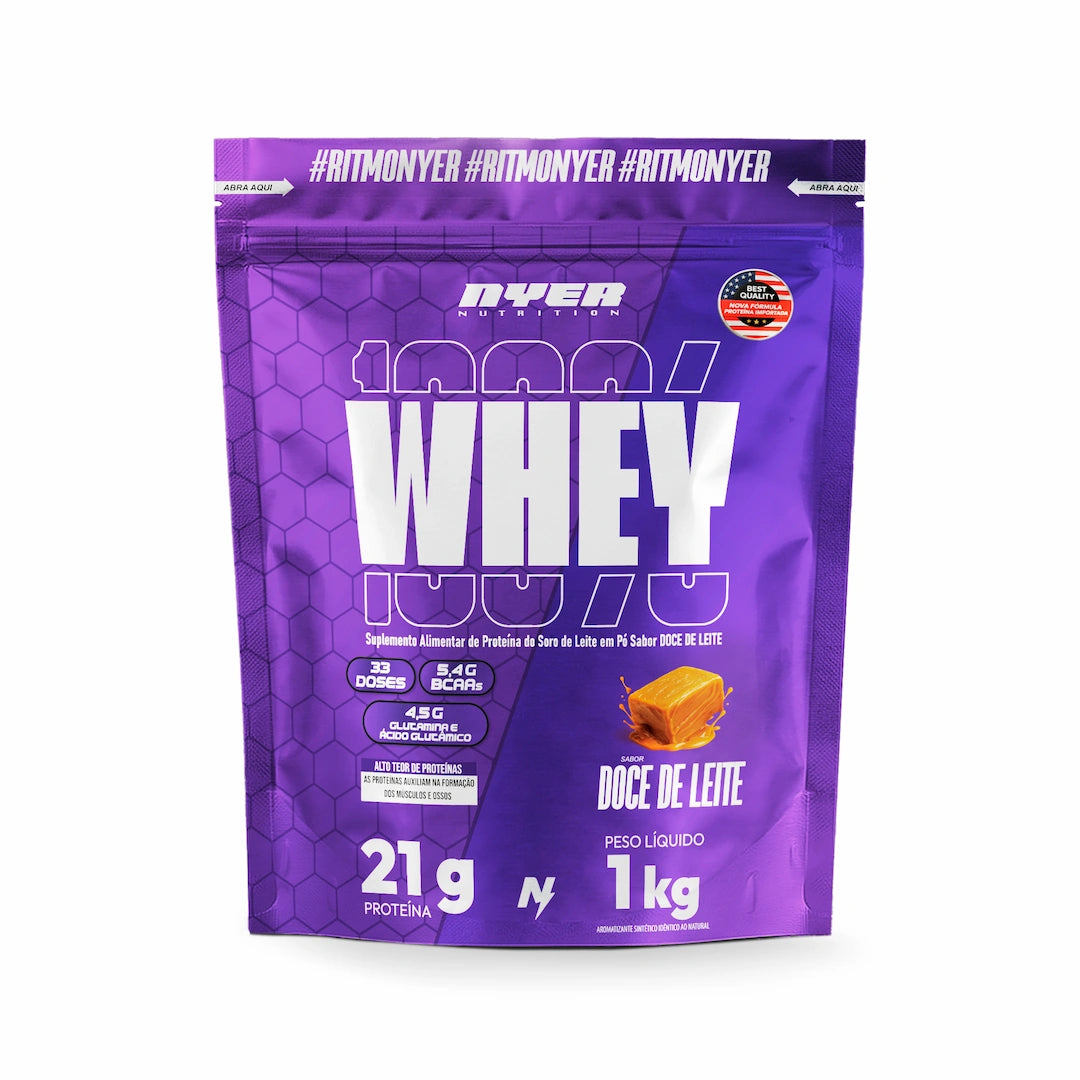 Whey Protein 1KG NYER NUTRITION - LANÇAMENTO