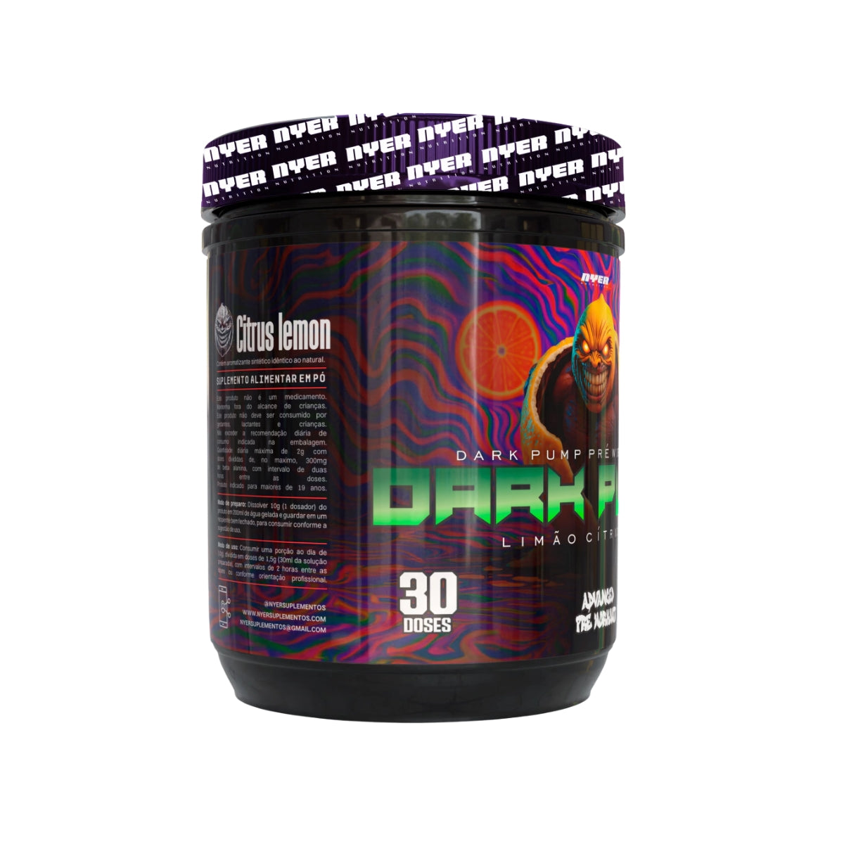 Pré Treino Dark Pump 300g - NYER NUTRITION