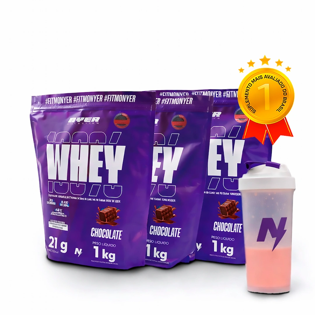 COMBO NYER 03 WHEY + Coqueteleira