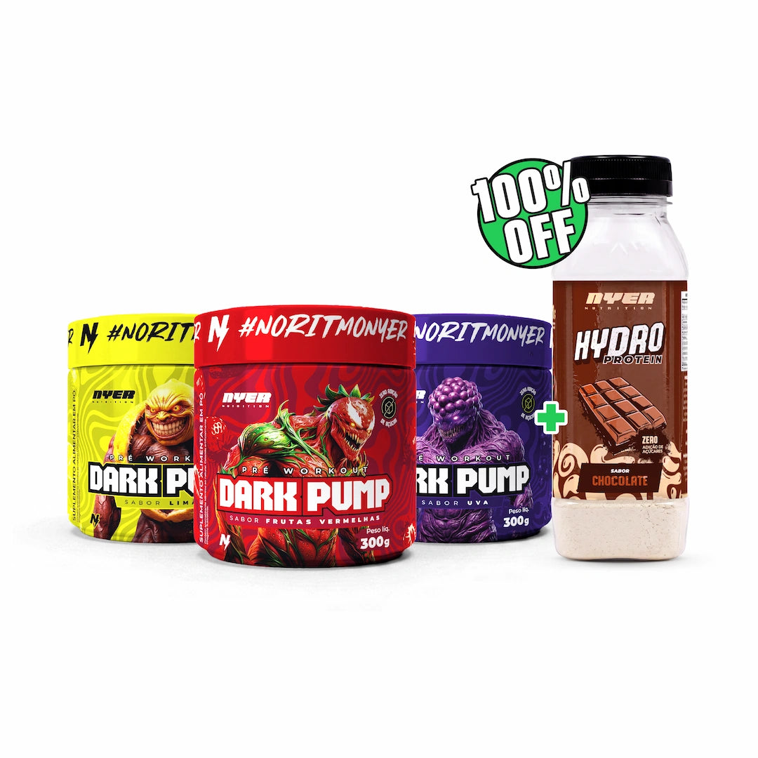 Combo Pump - 3 Dark Pump - 1 monodose de BRINDE