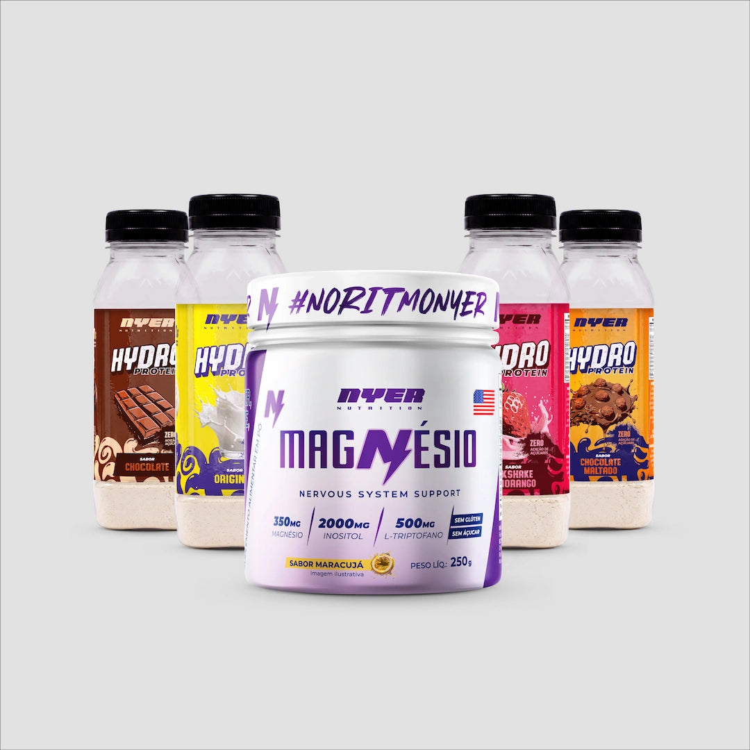 Combo Equilíbrio - 4 monodose Hydro + 1 Magnésio