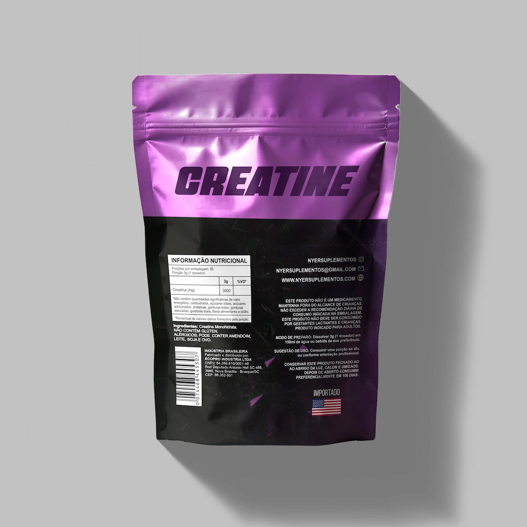 Creatina Monohidratada 150g 100% Pura