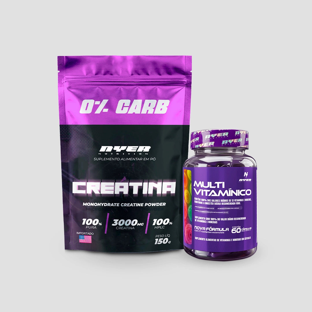 Combo Performance - Creatina + Multivitamínico