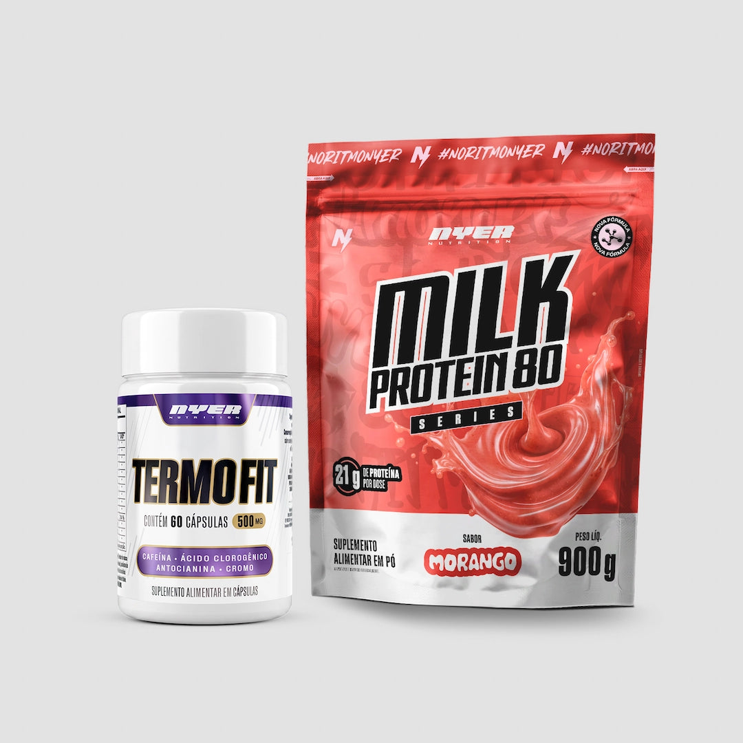 Combo: 1 Milk Proteina - 1 Termofit