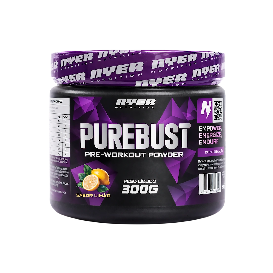 Pré-Treino Purebust 300g NYER Nutrition