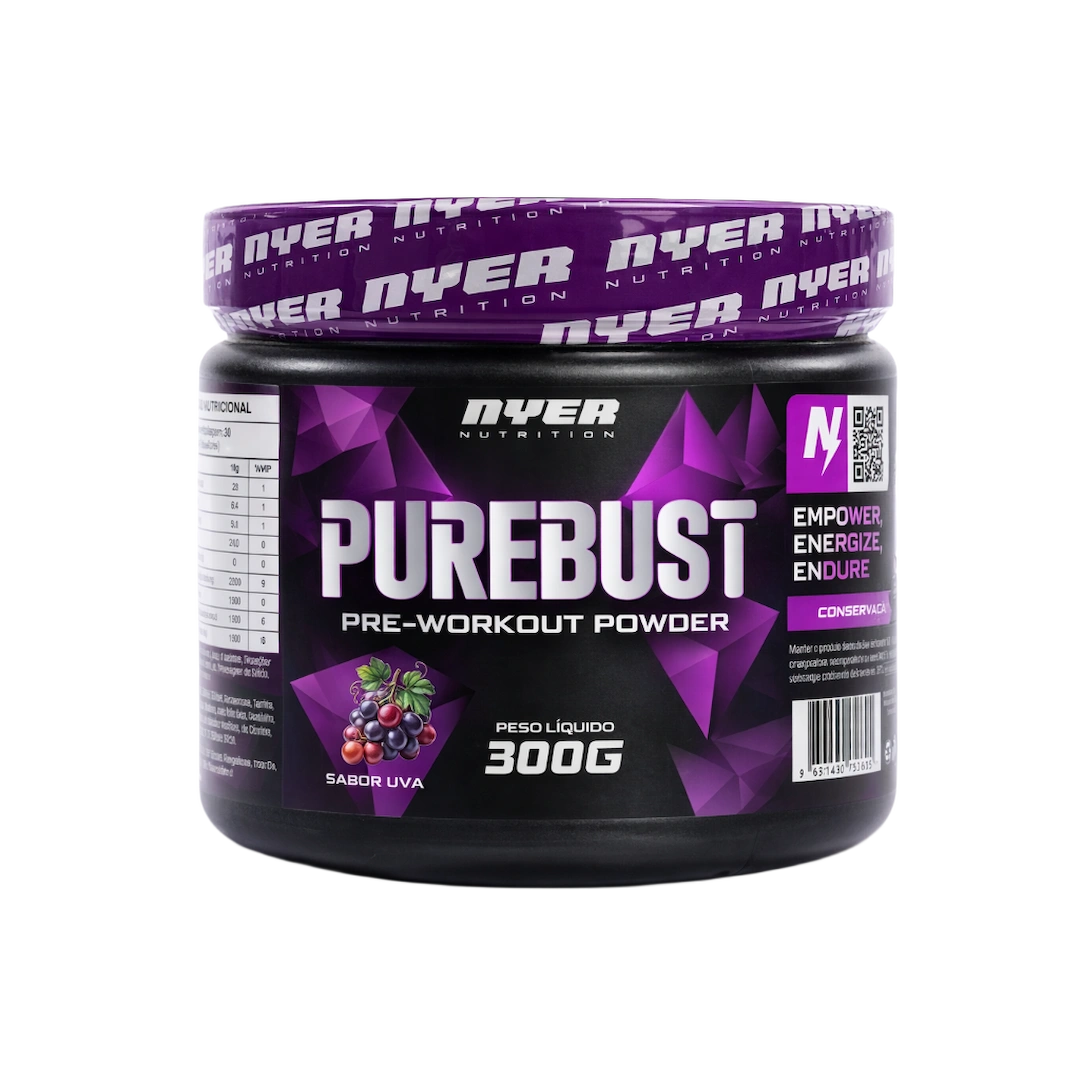 Pré-Treino Purebust 300g NYER Nutrition